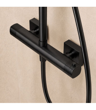 Coluna de duche Termostática FIRENZE Preto